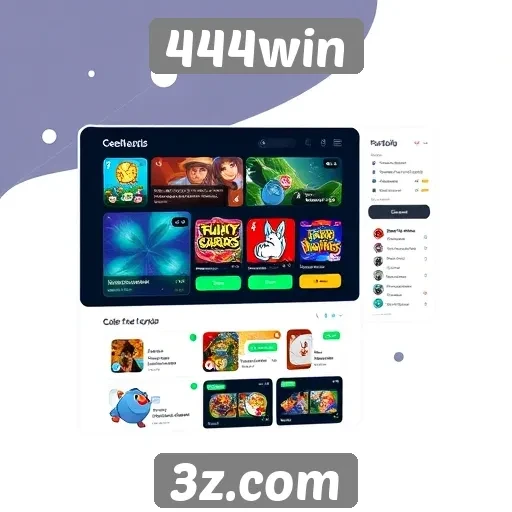 Experiência do usuário na navegação no 444win